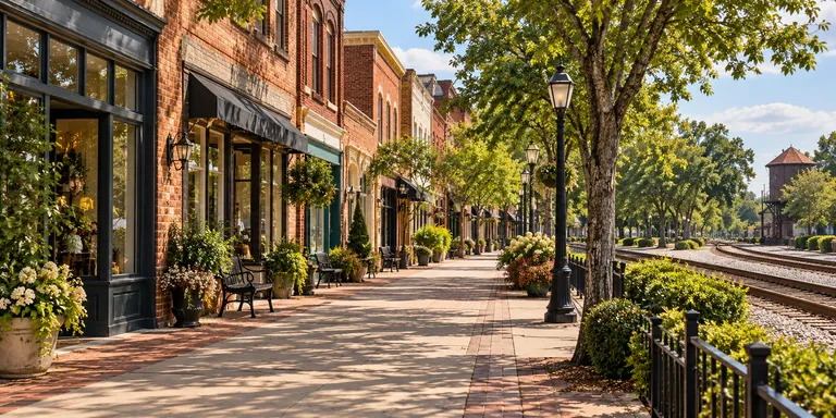 Illustrative view inspired by Buford, GA, US
