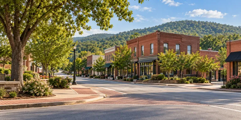 Illustrative view inspired by Dawsonville, GA, US
