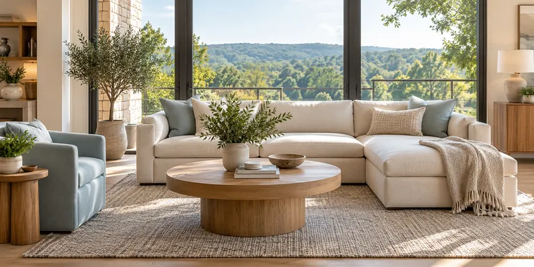 Bright contemporary living room